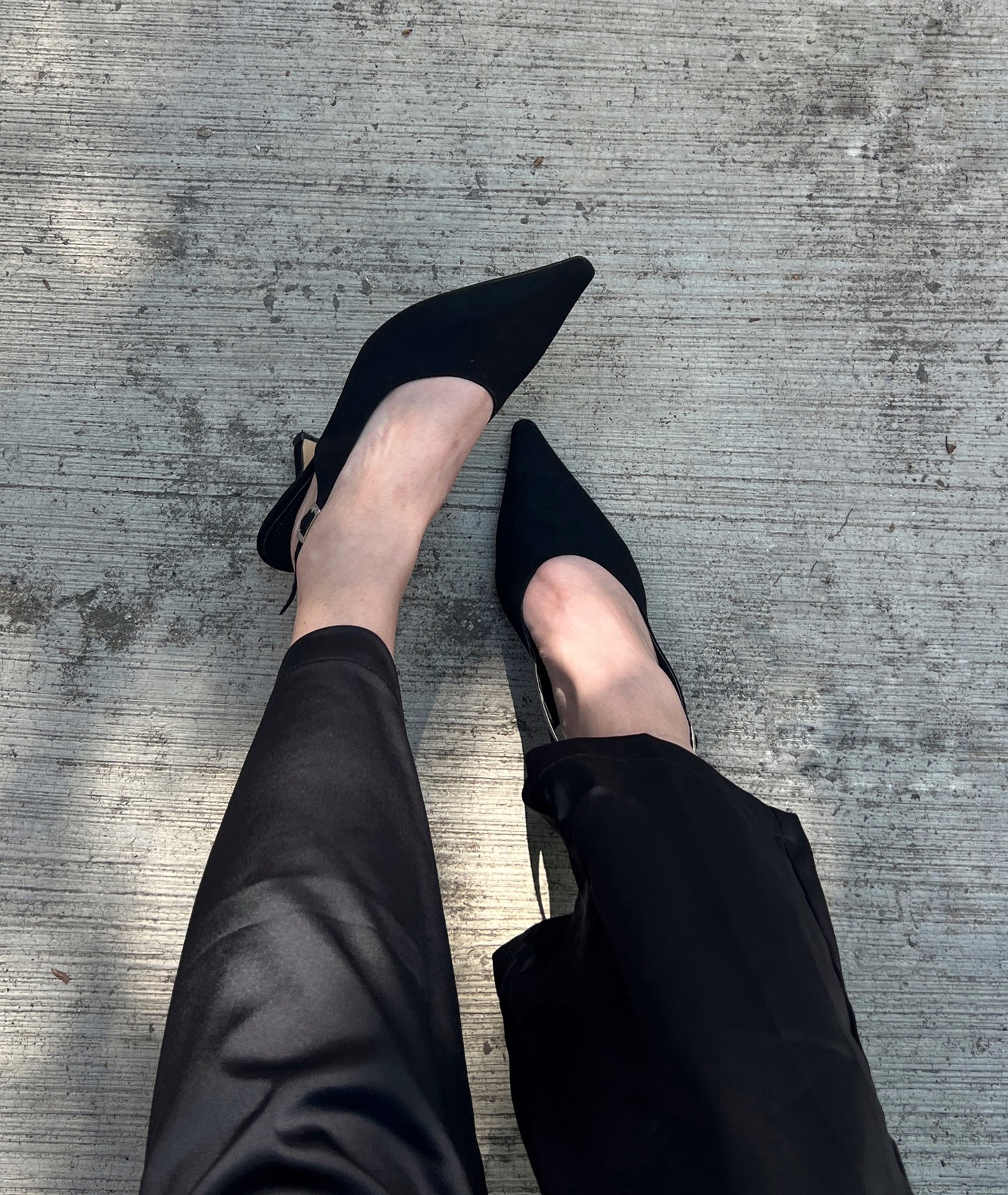 Stiletto gamuza